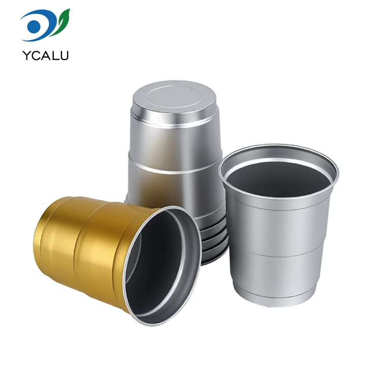9oz டிஸ்போசபிள் அலுமினியம் குளிர் பானம் அலுமினிய பானம் கோப்பை