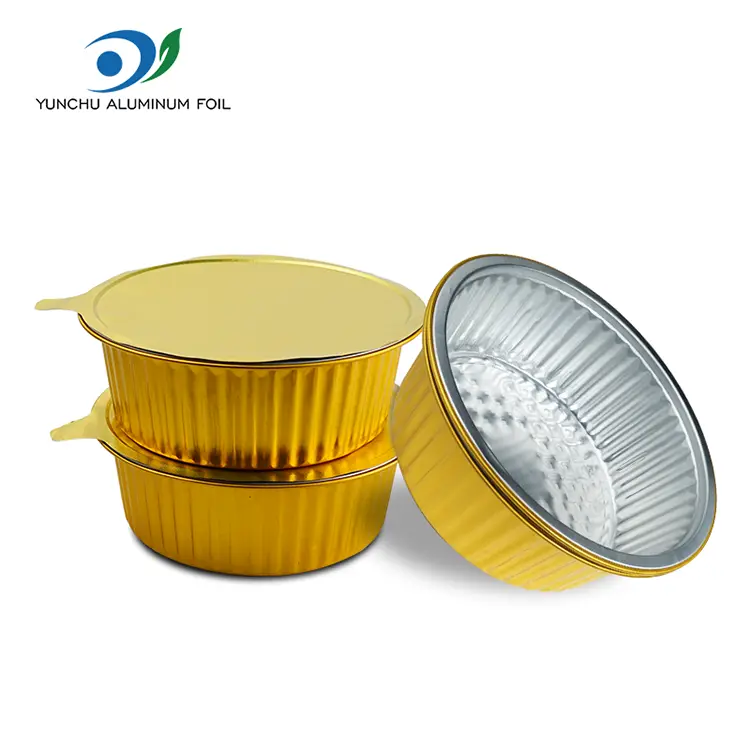 செலவழிப்பு பேக்கிங் தட்டுகள் அலுமினியத் தகடு கொள்கலன்களைச் சுற்றிலும் செலவழிப்பு பேக்கிங் தட்டுகள் அலுமினியத் தகடு கொள்கலன்களைச் சுற்றிலும்