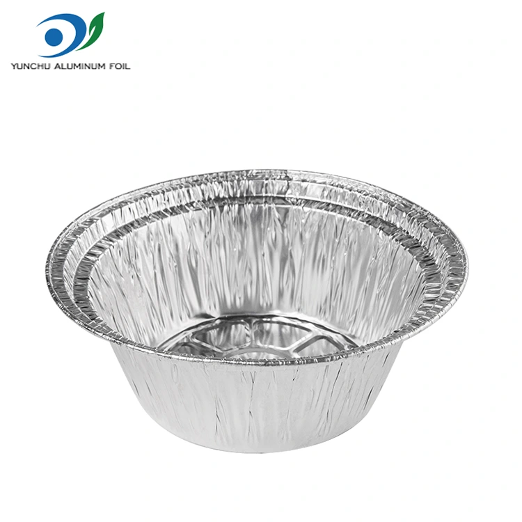 செலவழிப்பு கிராடின் டேக்அவே வெள்ளி அலுமினியத் தகடு கொள்கலன்கள்