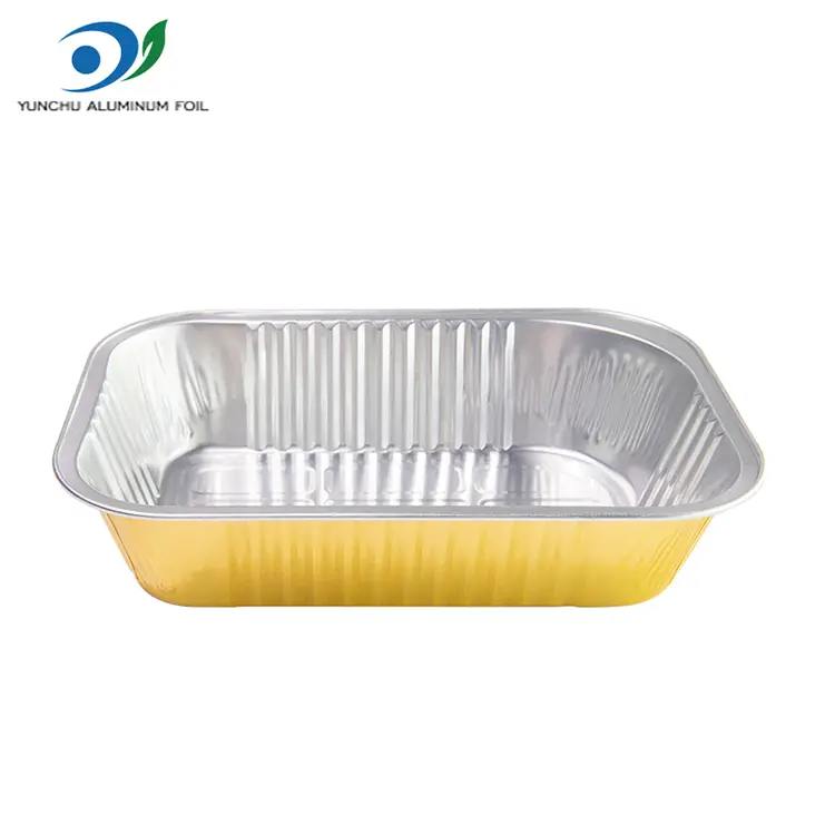 செலவழிப்பு தடிமனான உணவு தர அலுமினிய படலம் கொள்கலன்கள்