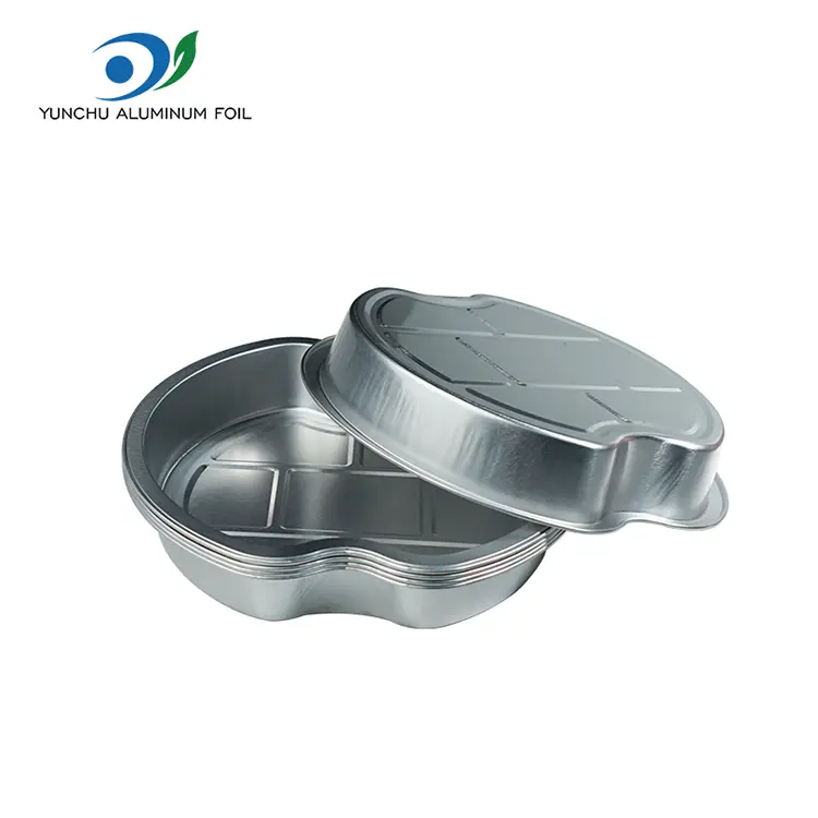 செலவழிப்பு அடுக்கு அலுமினியத் தகடு கொள்கலன்கள்