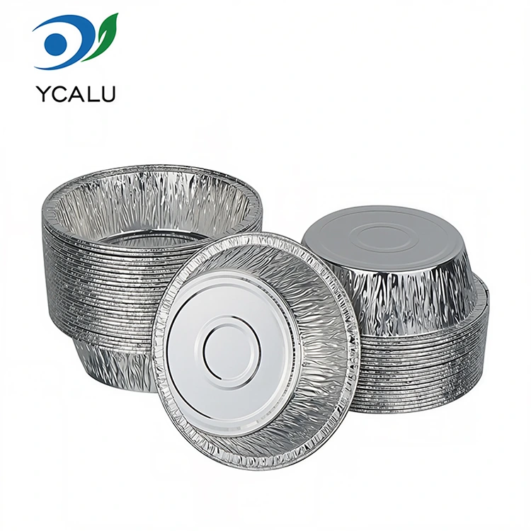 டிஸ்போசபிள் BBQ ஏர் பிரையர் சில்வர் அலுமினியம் ஃபாயில் உணவுக் கொள்கலன்கள்
