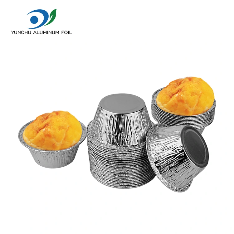 ரவுண்ட் பேக் கேக் சில்வர் அலுமினிய படலம் உணவு கொள்கலன்