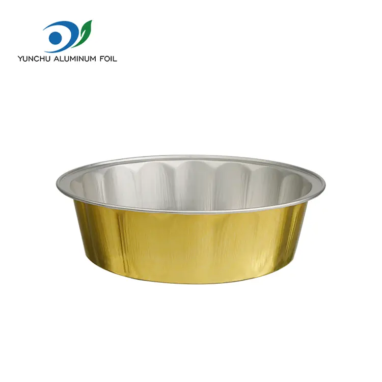 எதிர்ப்பு பேக்கிங் மென்மையாய் அலுமினியத் தகடு கொள்கலன்கள் எதிர்ப்பு பேக்கிங் மென்மையாய் அலுமினியத் தகடு கொள்கலன்கள்