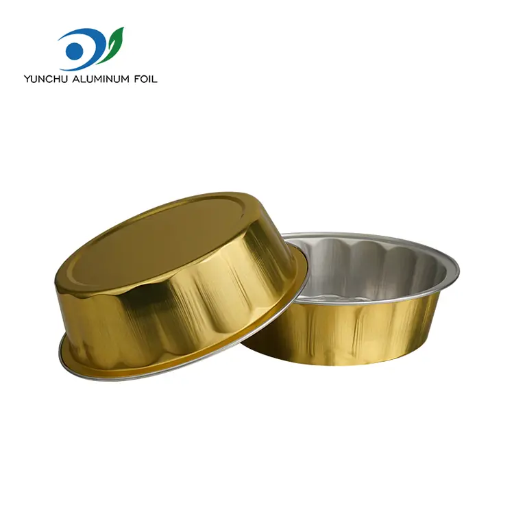 எதிர்ப்பு பேக்கிங் மென்மையாய் அலுமினியத் தகடு கொள்கலன்கள்