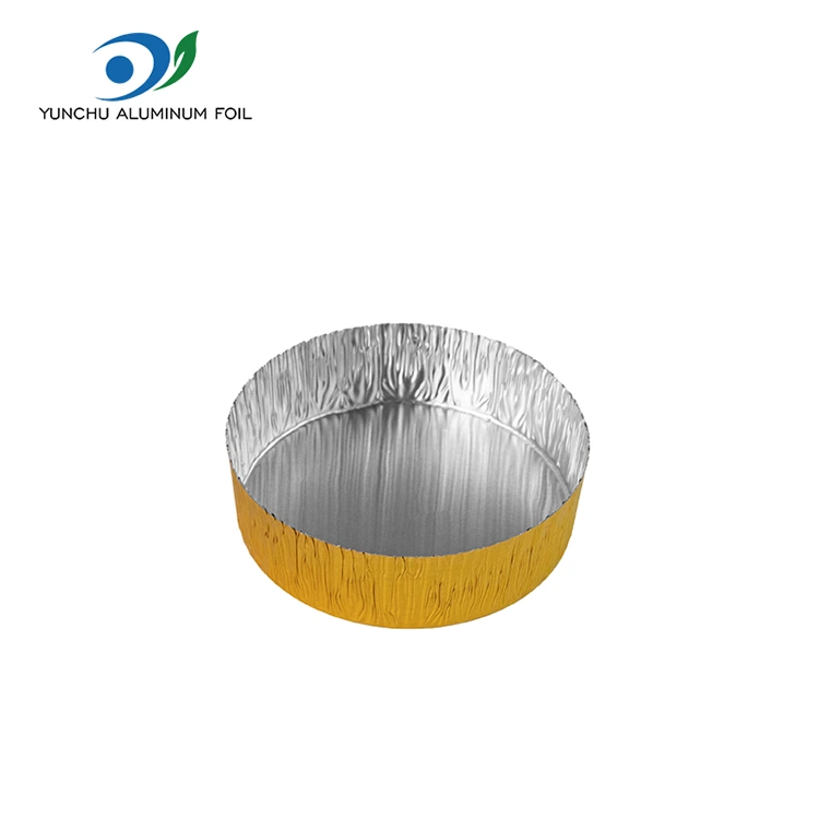 சிறிய பேக்கிங் வெள்ளி அலுமினியத் தகடு உணவு கொள்கலன்